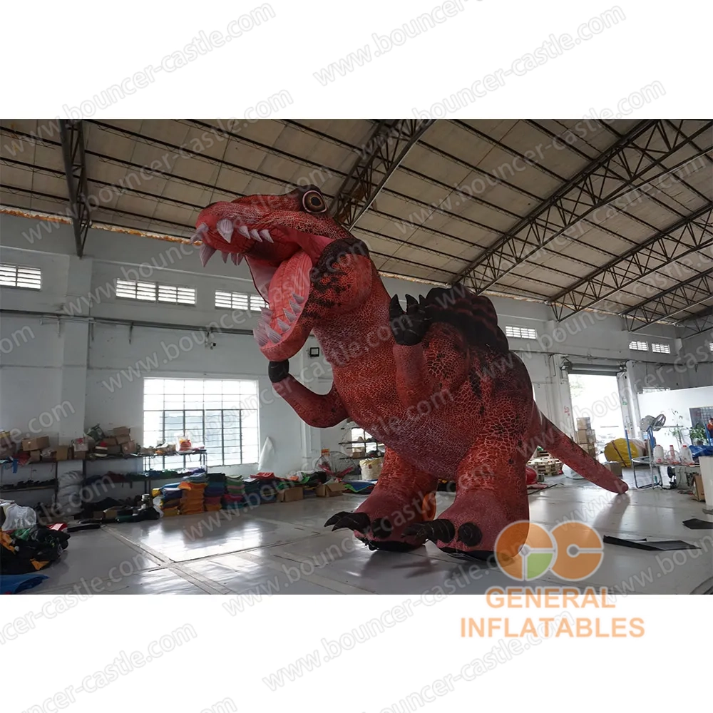 Inflatable dinosaur